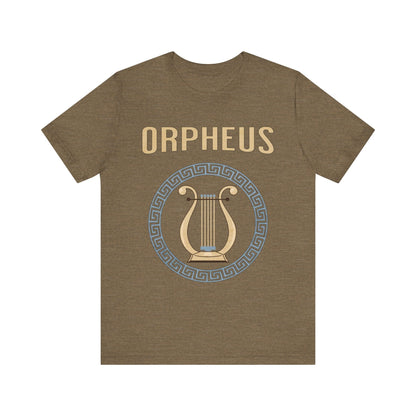 Heather Olive / S Orpheus - Ancient Greek Musician and Poet T-Shirt