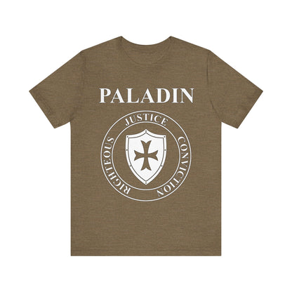 Heather Olive / S Paladin Holy Warrior T-Shirt
