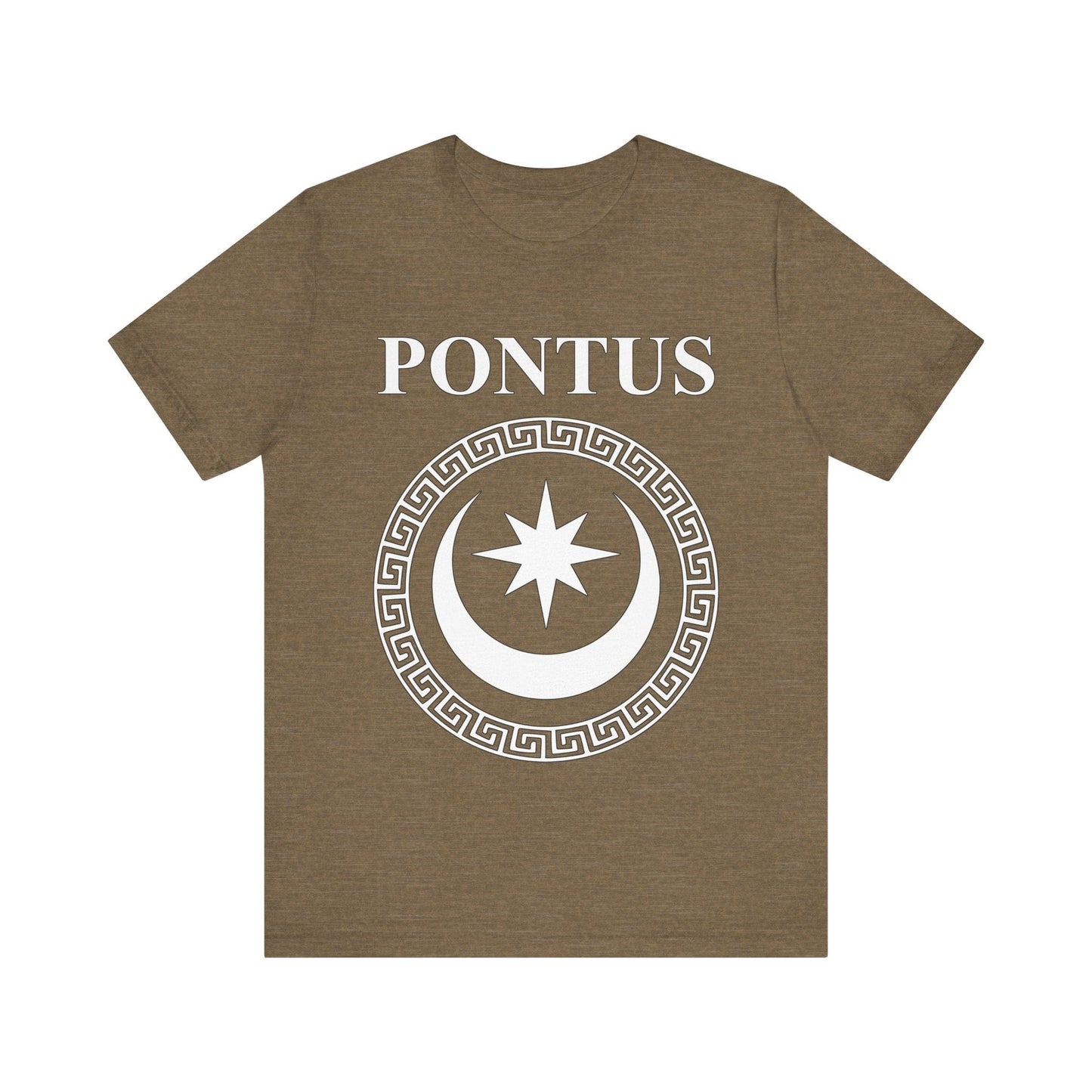 Heather Olive / S Pontus Ancient Kingdom Mithridates Symbol T-shirt