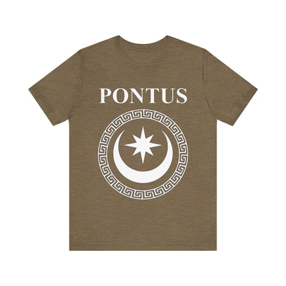 Heather Olive / S Pontus Ancient Kingdom Mithridates Symbol T-shirt