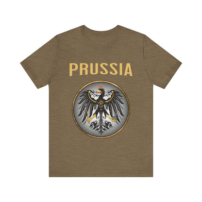 Heather Olive / S Prussia Heraldry - Prussian Coat of Arms - The Kingdom of Prussia T-shirt