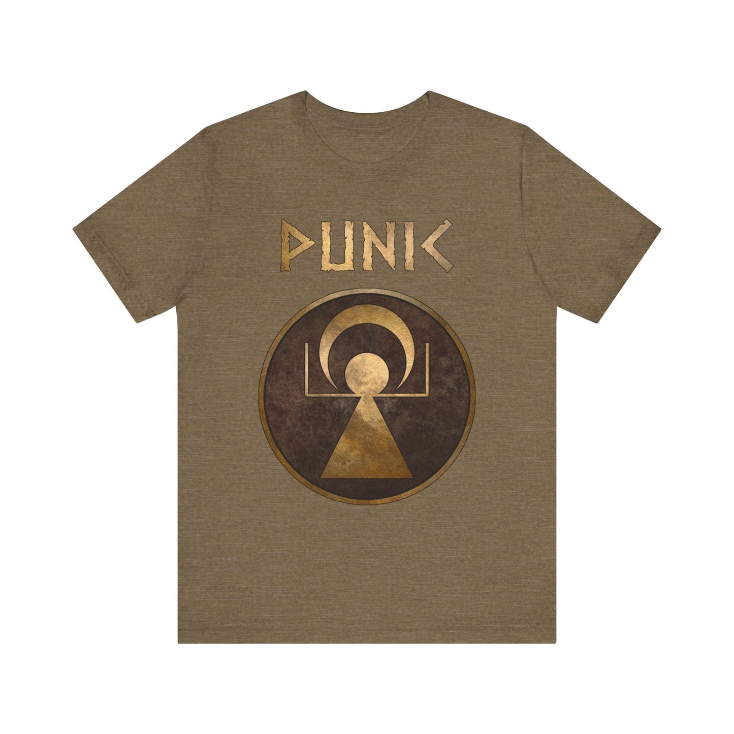 Heather Olive / S Punic Culture Tanit T-Shirt