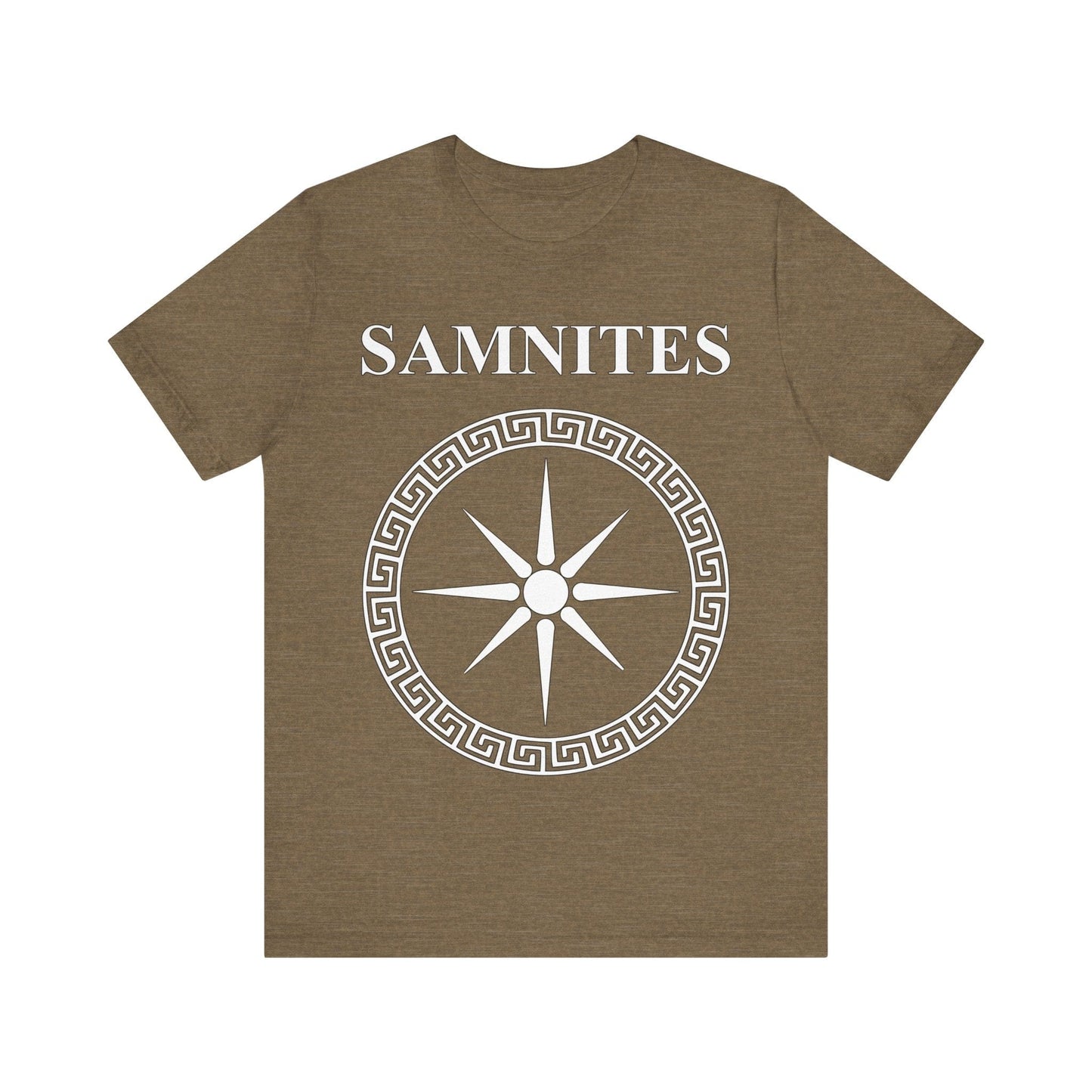 Heather Olive / S Samnites Shield T-Shirt