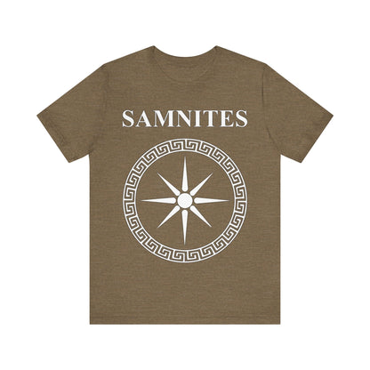 Heather Olive / S Samnites Shield T-Shirt