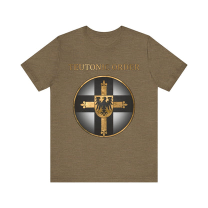 Heather Olive / S Teutonic Order Symbol - Teutonic Knights T-shirt