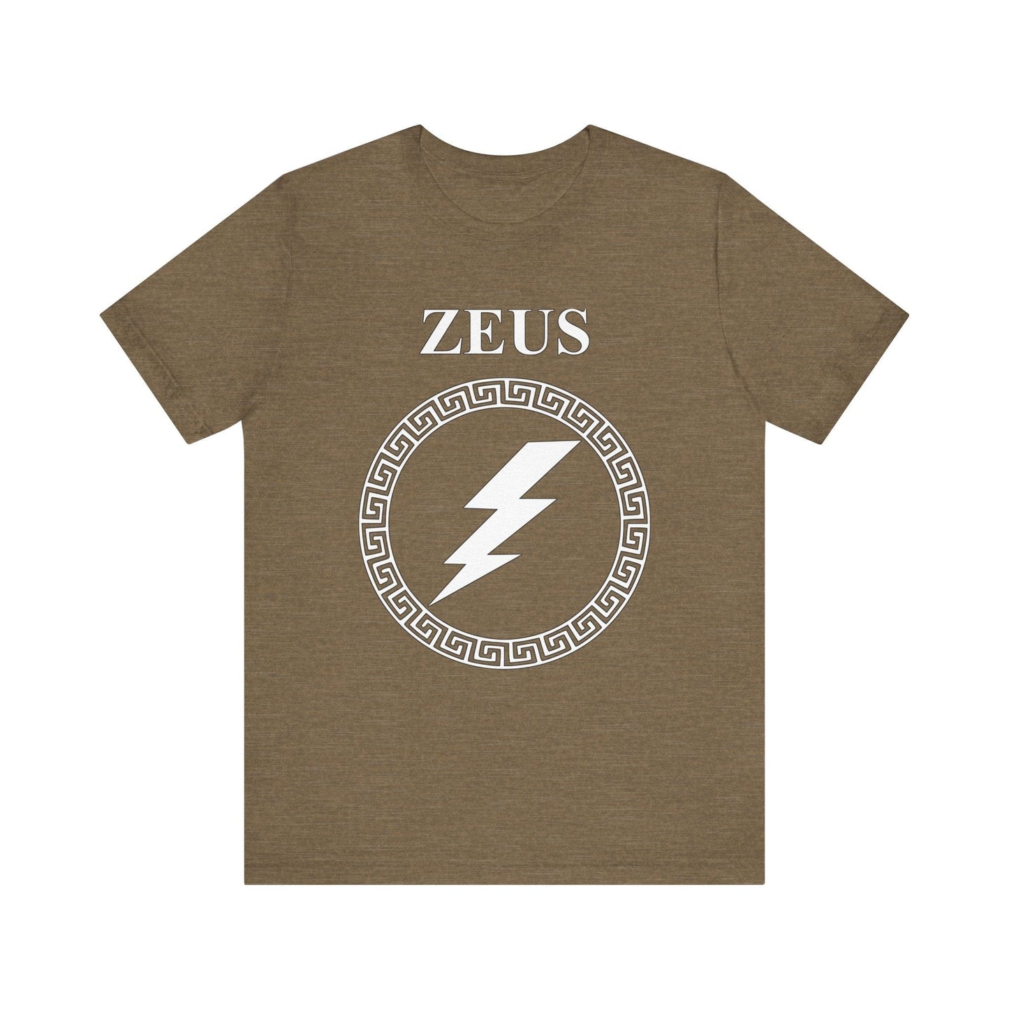 Heather Olive / S Zeus Thunderbolt T-Shirt