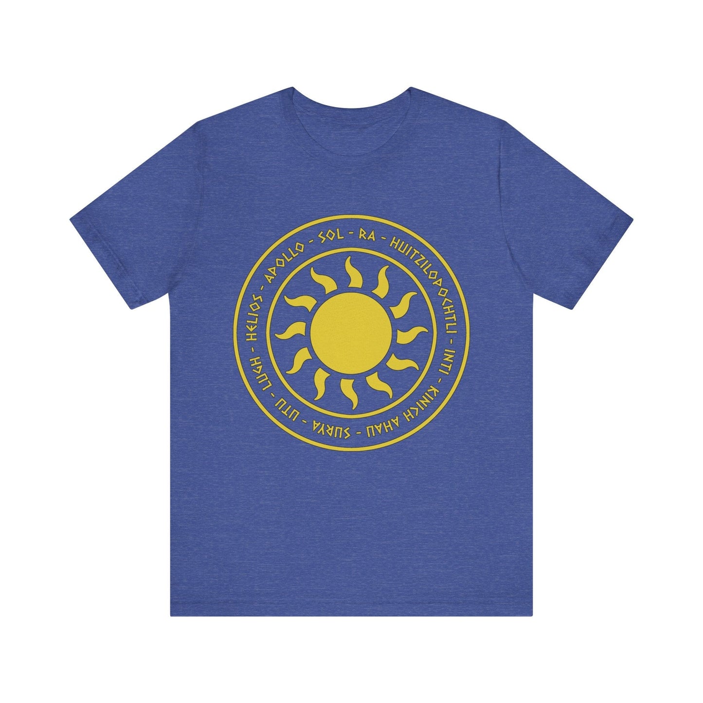 Heather True Royal / S Ancient Sun Gods T-Shirt