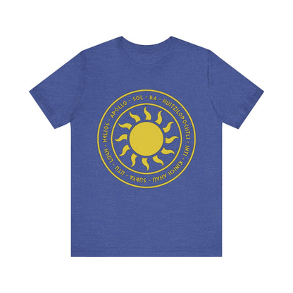 Heather True Royal / S Ancient Sun Gods T-Shirt
