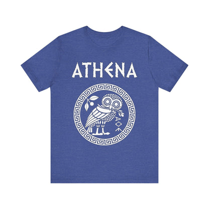 Heather True Royal / S Athena Greek Goddess of Wisdom T-Shirt
