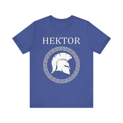 Heather True Royal / S Hektor of Troy - Hero of the Trojan War T-Shirt