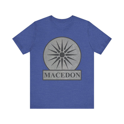 Heather True Royal / S Macedon Symbol of Ancient Macedonia T-Shirt