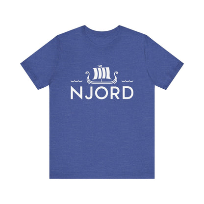 Heather True Royal / S Njord Norse God of the Sea T-shirt