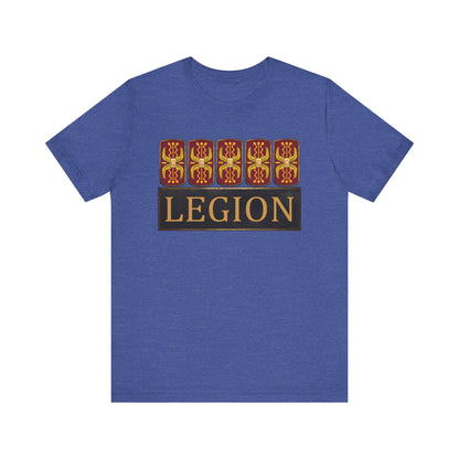 Heather True Royal / S Roman Legionary Shields T-Shirt
