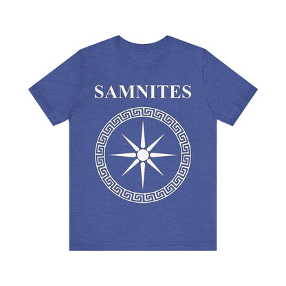 Heather True Royal / S Samnites Shield T-Shirt