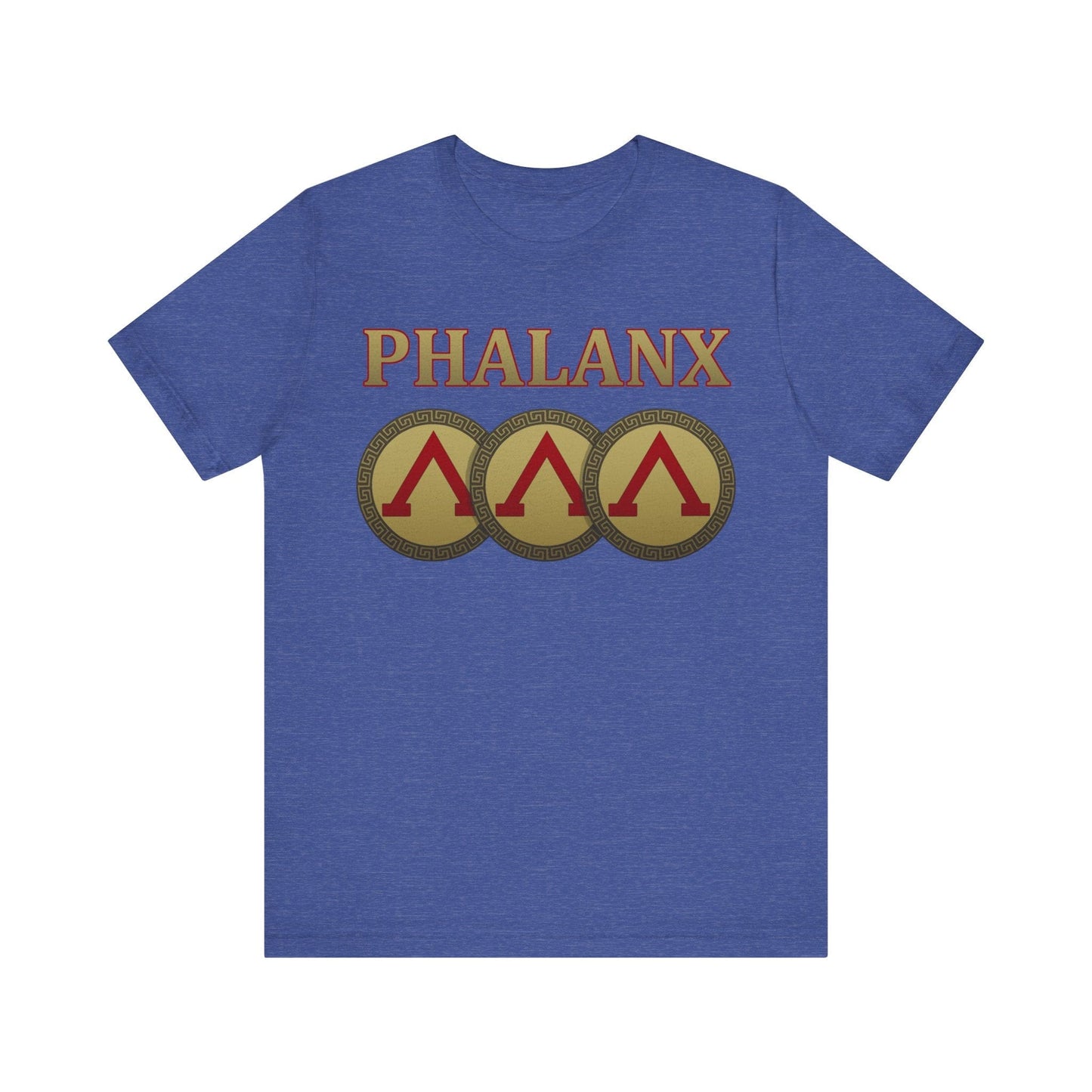 Heather True Royal / S Spartan Phalanx T-shirt