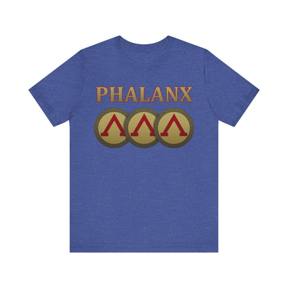 Heather True Royal / S Spartan Phalanx T-shirt