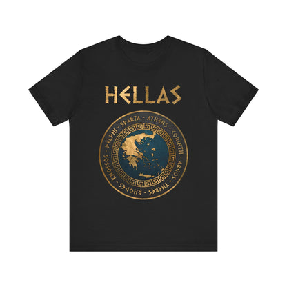 Hellas Ancient Greek Polis - City-States of Ancient Greece T-shirt