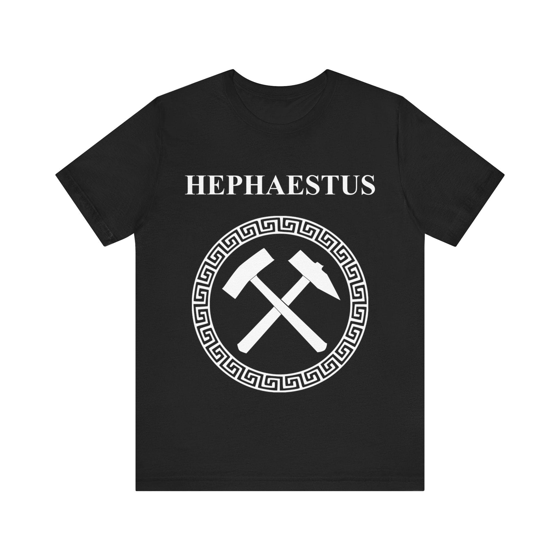 Hephaestus Greek God of Fire Smithing and Crafting T-shirt