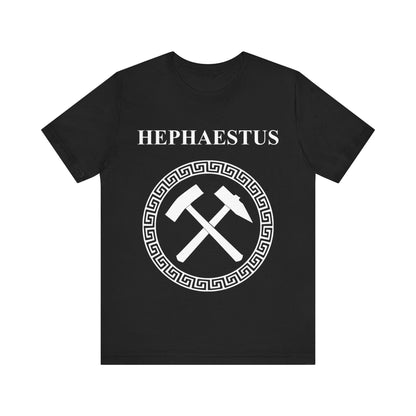 Hephaestus Greek God of Fire Smithing and Crafting T-shirt