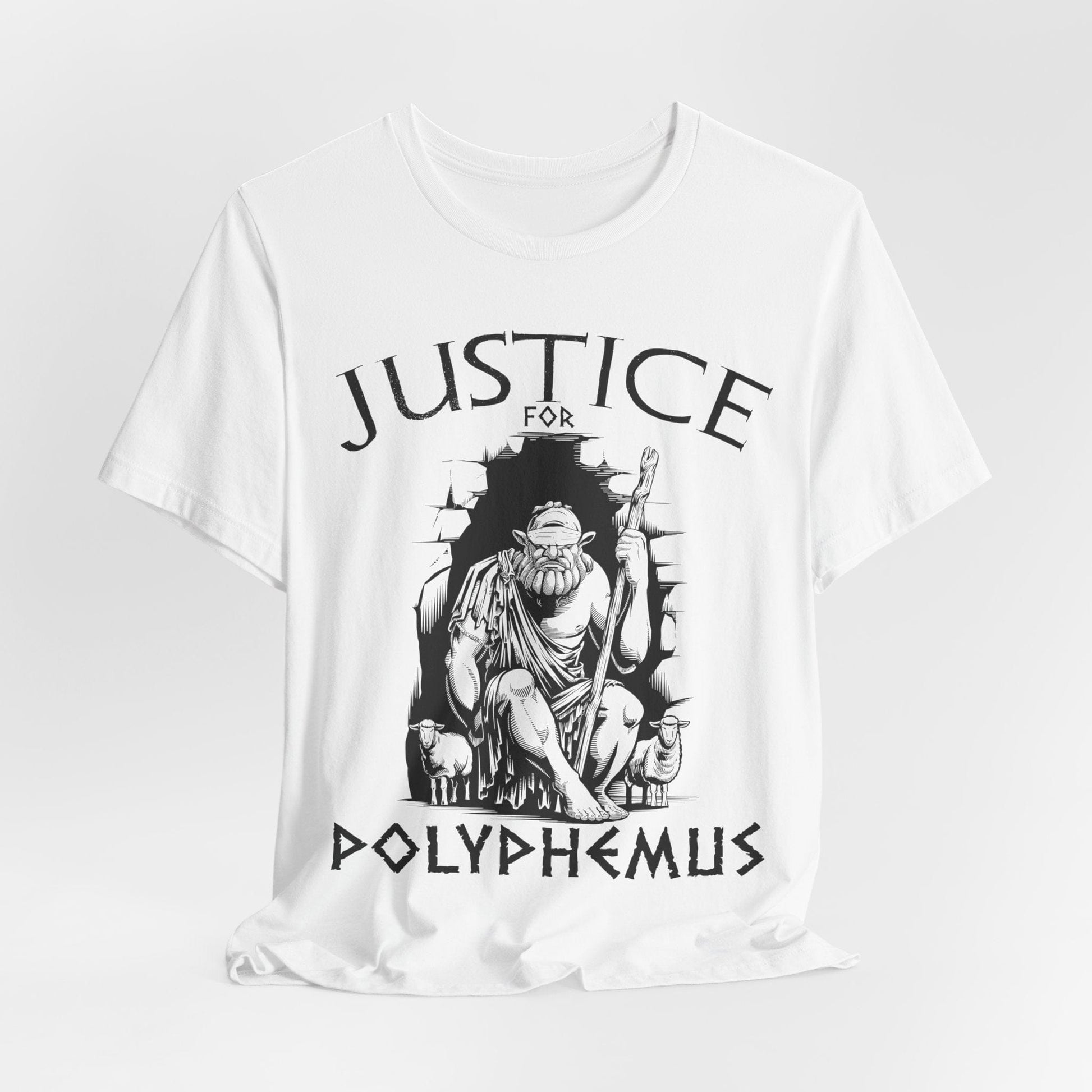 Justice For Polyphemus - The Odyssey - Funny Greek Mythology T-Shirt