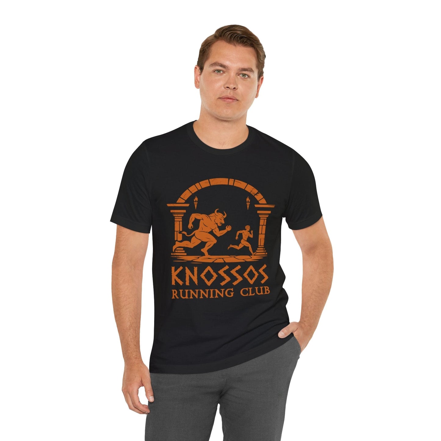 Knossos Running Club - Funny Greek Mythology T-Shirt