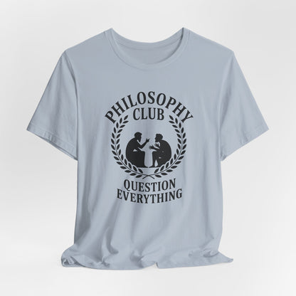 Light Blue / S Philosophy Club T-Shirt
