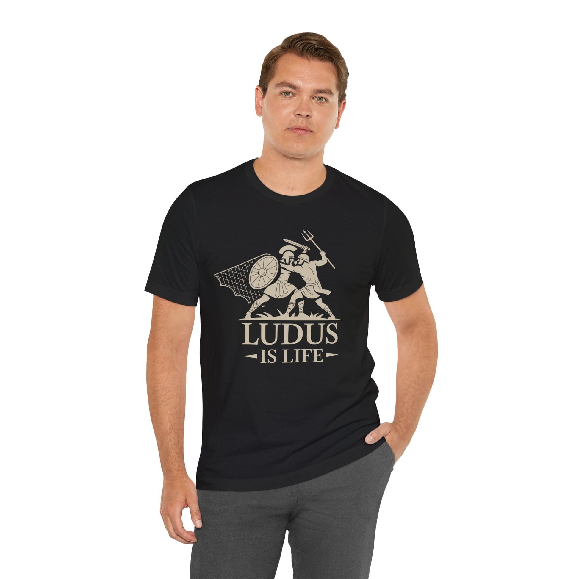 Ludus is Life - Roman Gladiator School T-Shirt