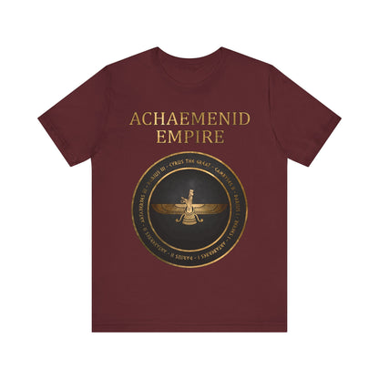 Maroon / S Achaemenid Persia Kings T-Shirt
