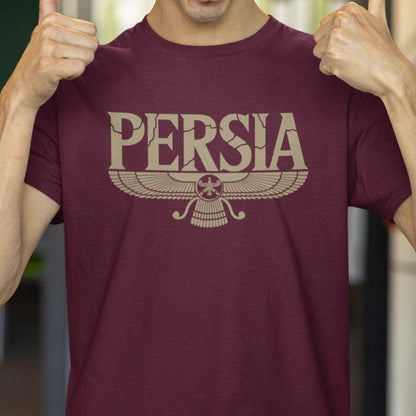 Maroon / S Ancient Persia T-Shirt