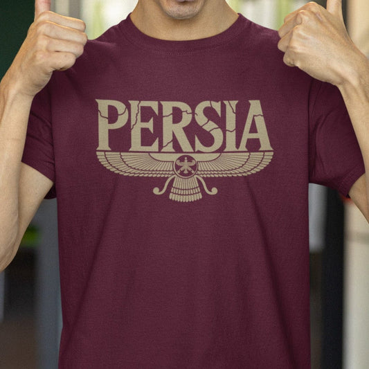 Maroon / S Ancient Persia T-Shirt