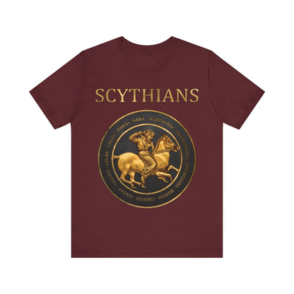 Maroon / S Ancient Scythian Tribes T-Shirt