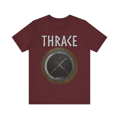 Maroon / S Ancient Thrace Rhomphaia T-Shirt