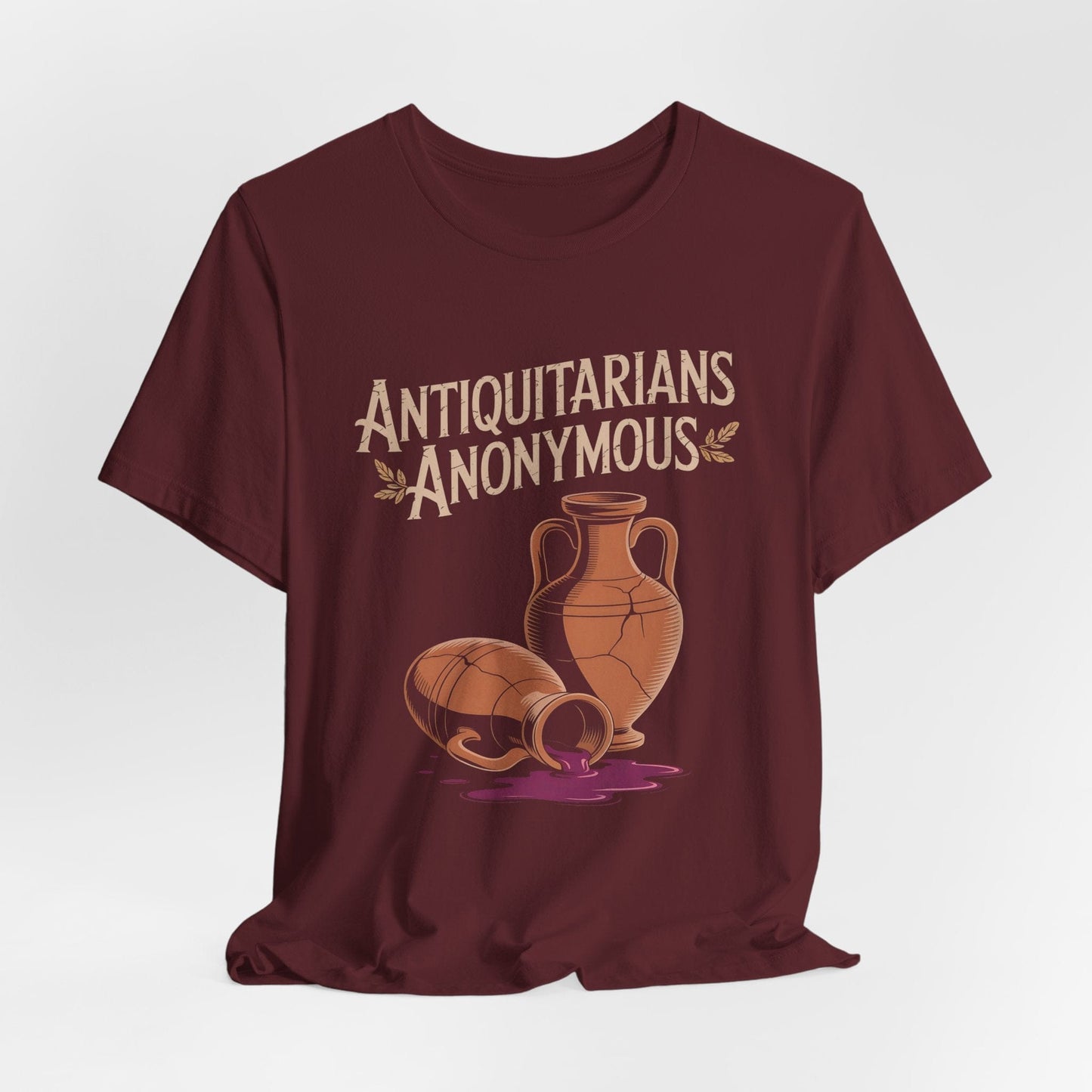 Maroon / S Antiquitarians Anonymous T-Shirt