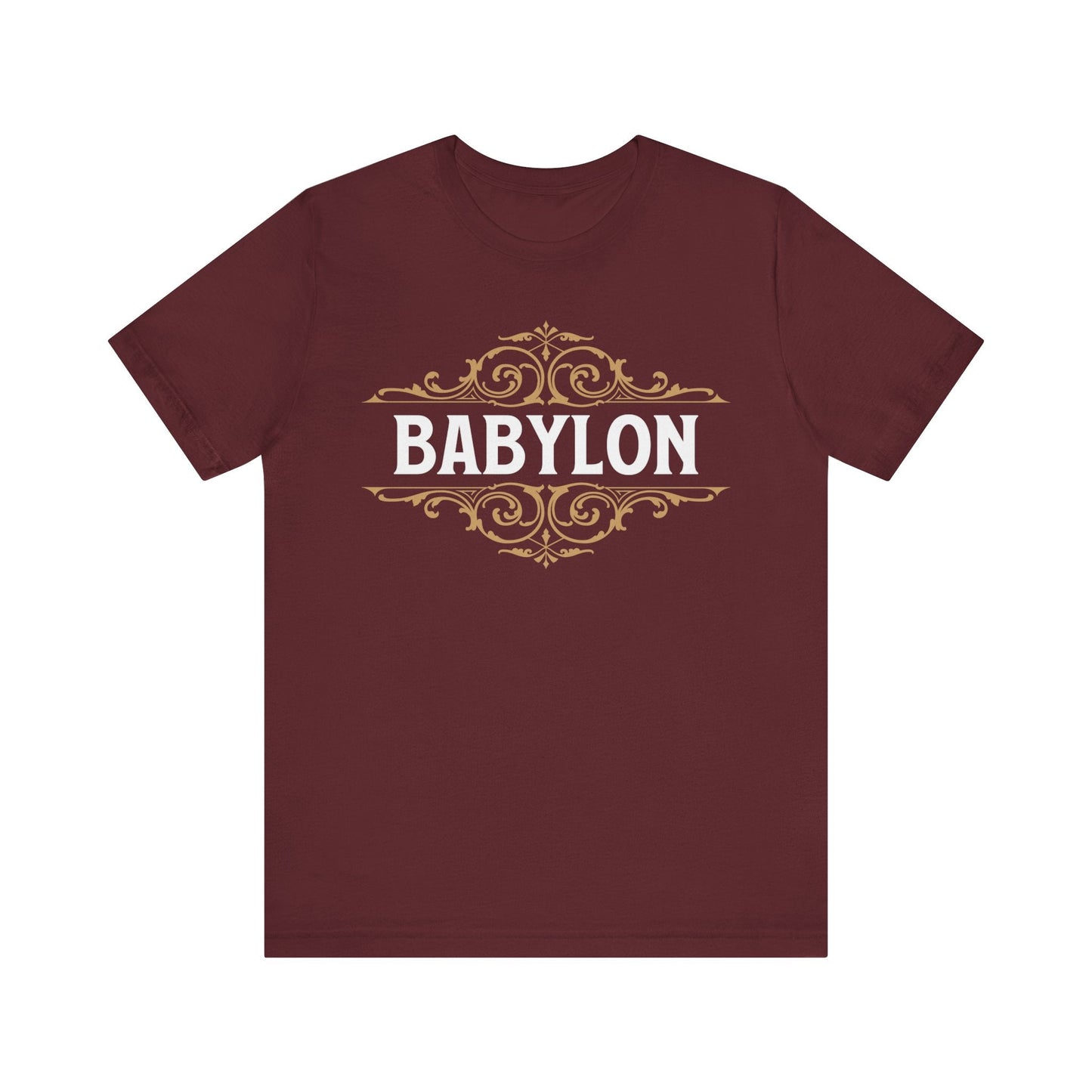 Maroon / S Babylon - Mesopotamian History T-Shirt