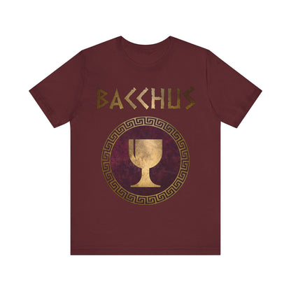 Maroon / S Bacchus Roman God of Wine and Festivals T-Shirt