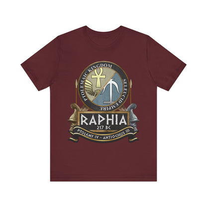 Maroon / S Battle of Raphia - Ptolemaic Kingdom vs Seleucid Empire T-shirt