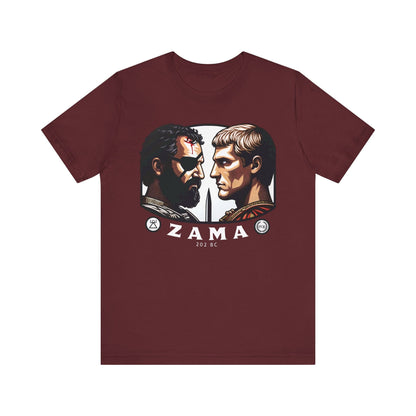 Maroon / S Battle of Zama - Hannibal vs Scipio T-Shirt
