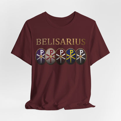 Maroon / S Belisarius Byzantine General T-Shirt