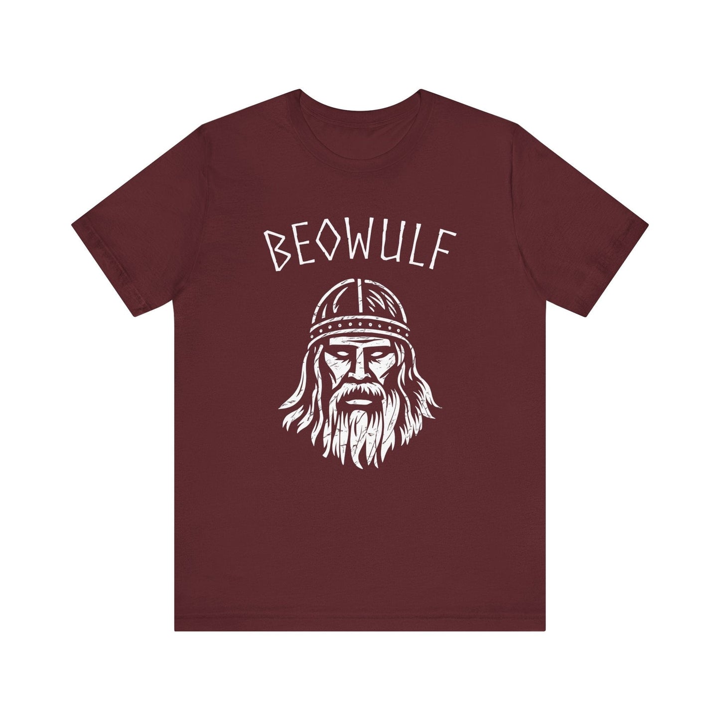 Maroon / S Beowulf - Warrior of the Geats - Epic of Beowulf T-shirt