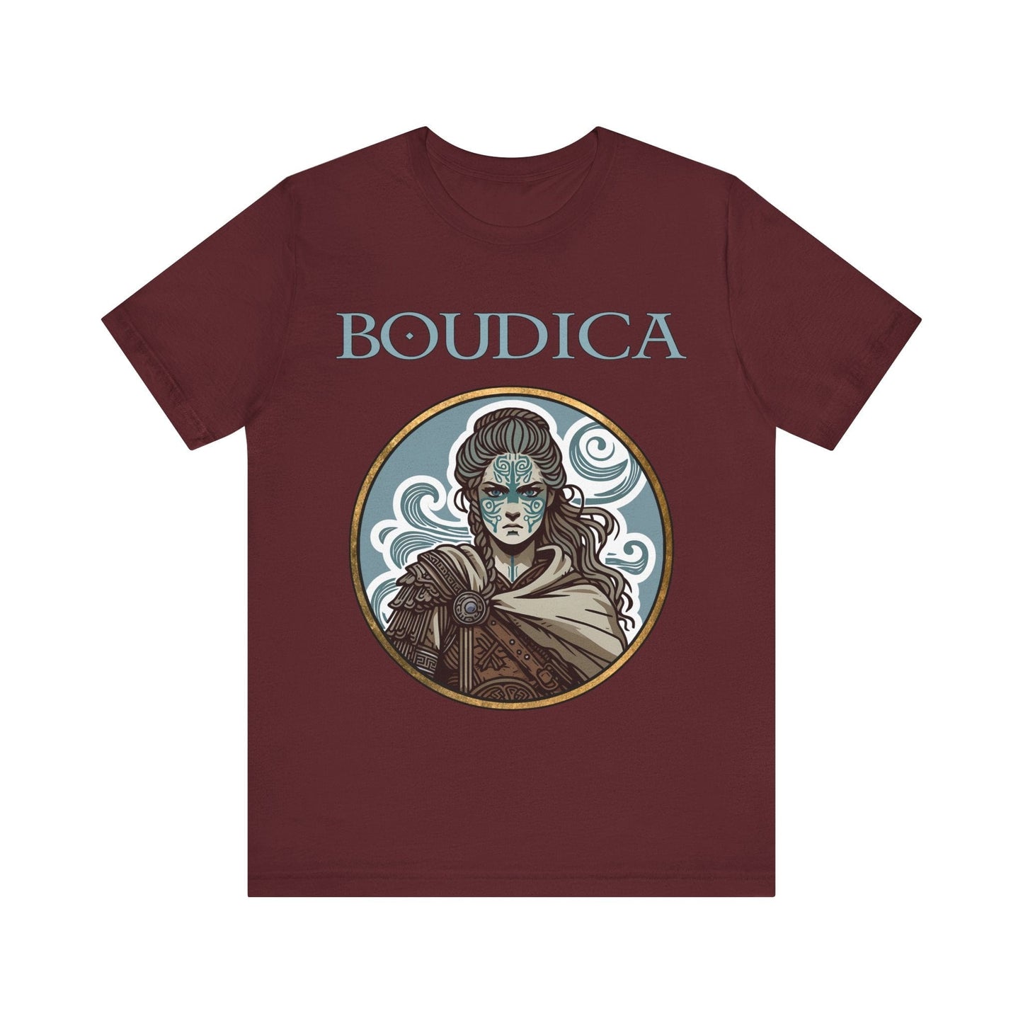 Maroon / S Boudica - Queen of the Iceni T-Shirt