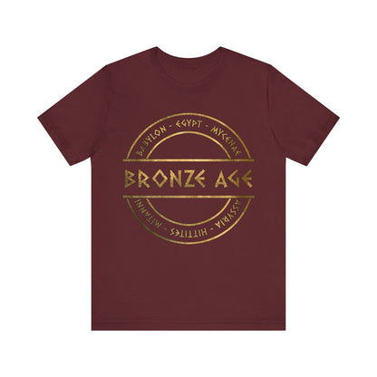 Maroon / S Bronze Age Civilizations T-Shirt