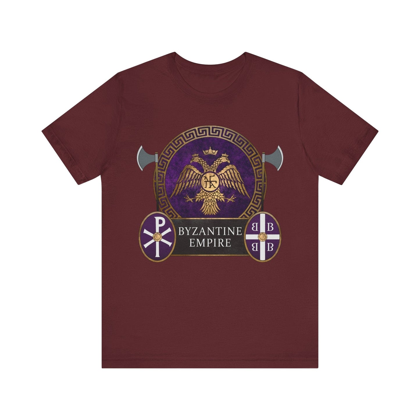 Maroon / S Byzantine Army T-Shirt