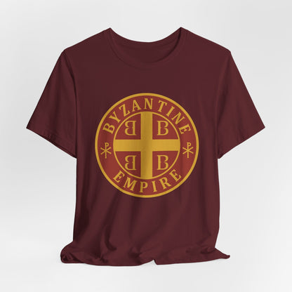 Maroon / S Byzantine Empire Symbol T-Shirt