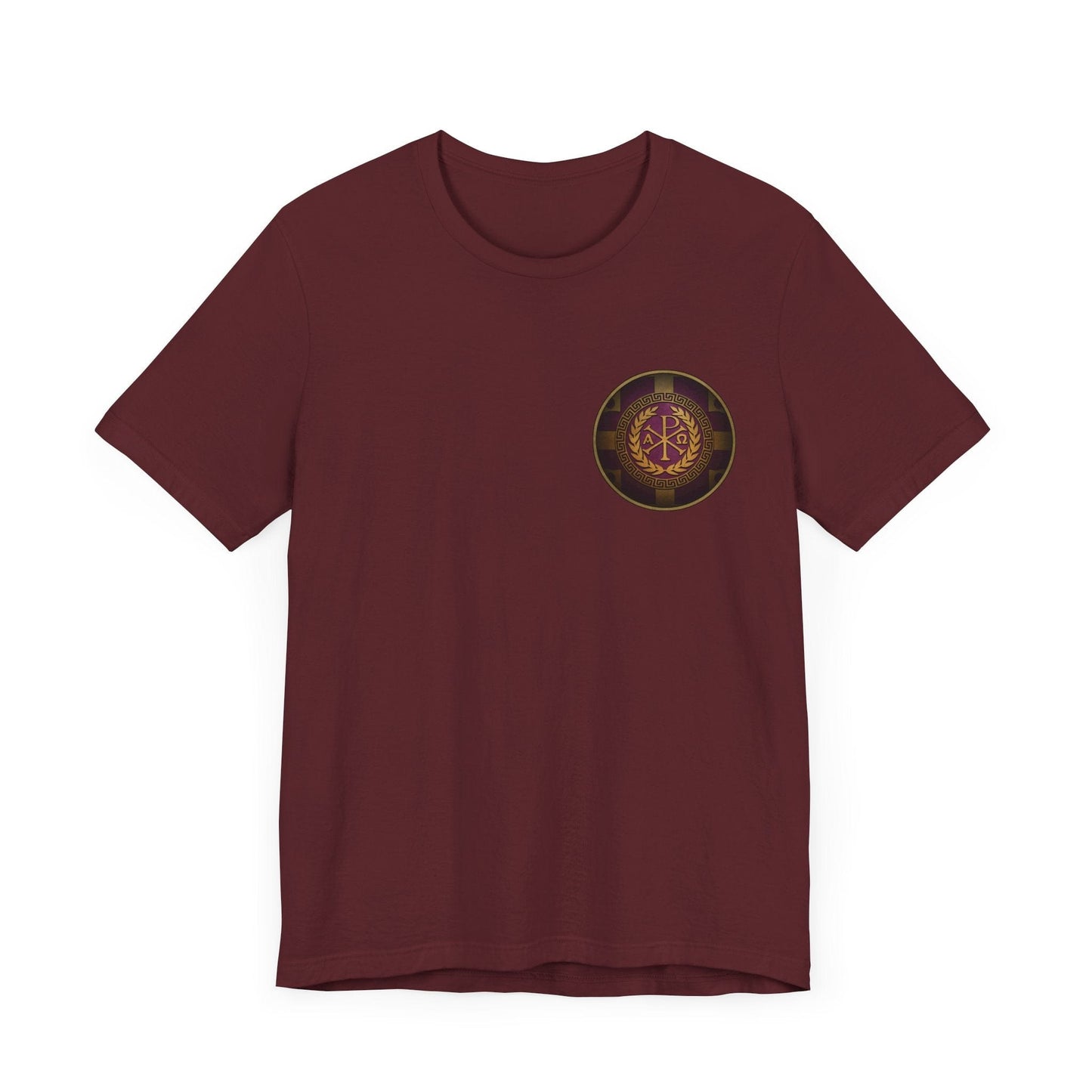 Maroon / S Byzantium - Byzantine Empire Double Sided T-Shirt