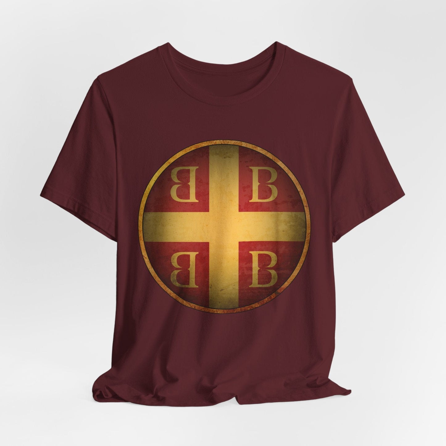 Maroon / S Byzantium Heraldry - Byzantine Empire T-Shirt