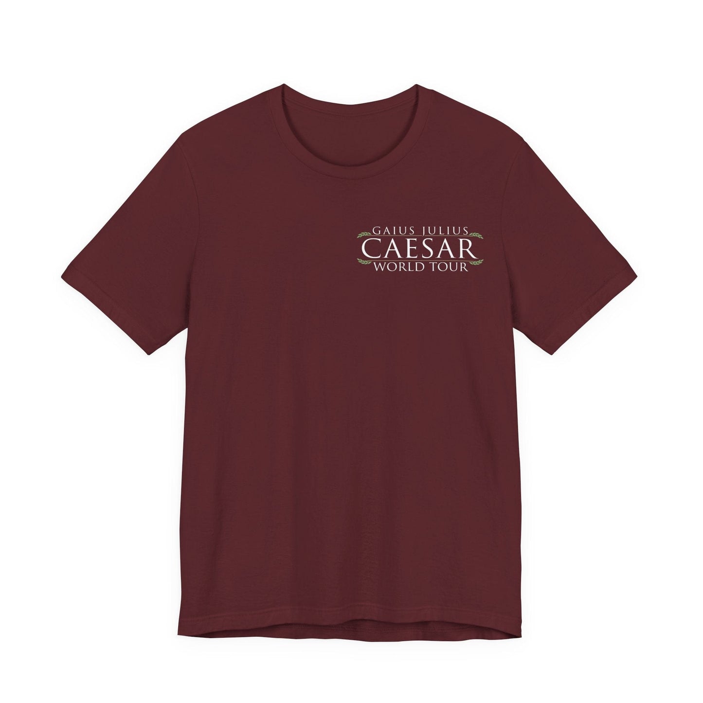 Maroon / S Caesar World Tour T-Shirt