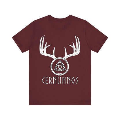 Maroon / S Cernunnos Celtic God T-Shirt