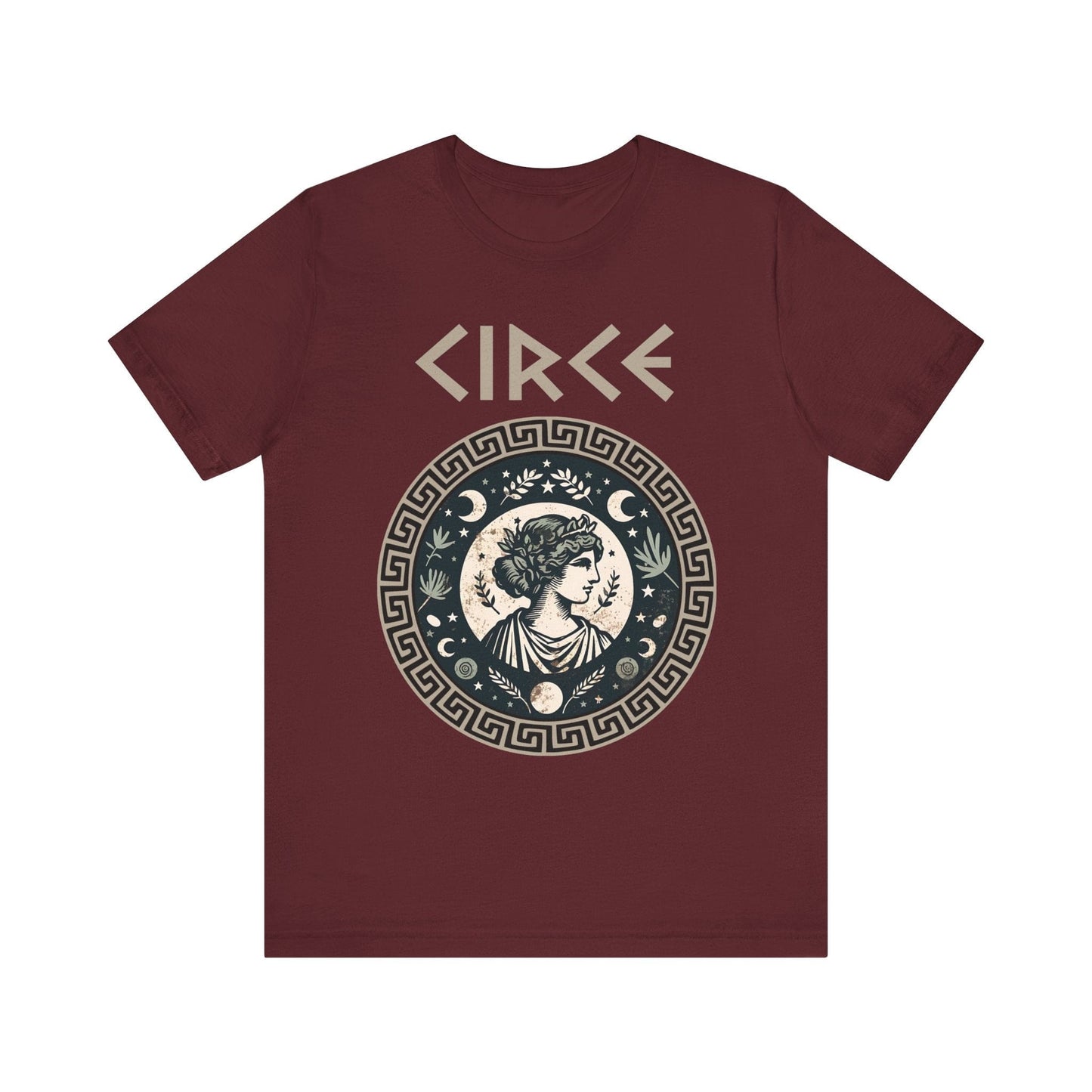 Maroon / S Circe the Sorceress T-Shirt