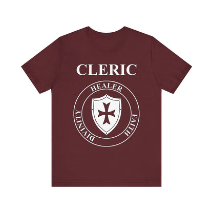Maroon / S Cleric Holy Warrior T-Shirt