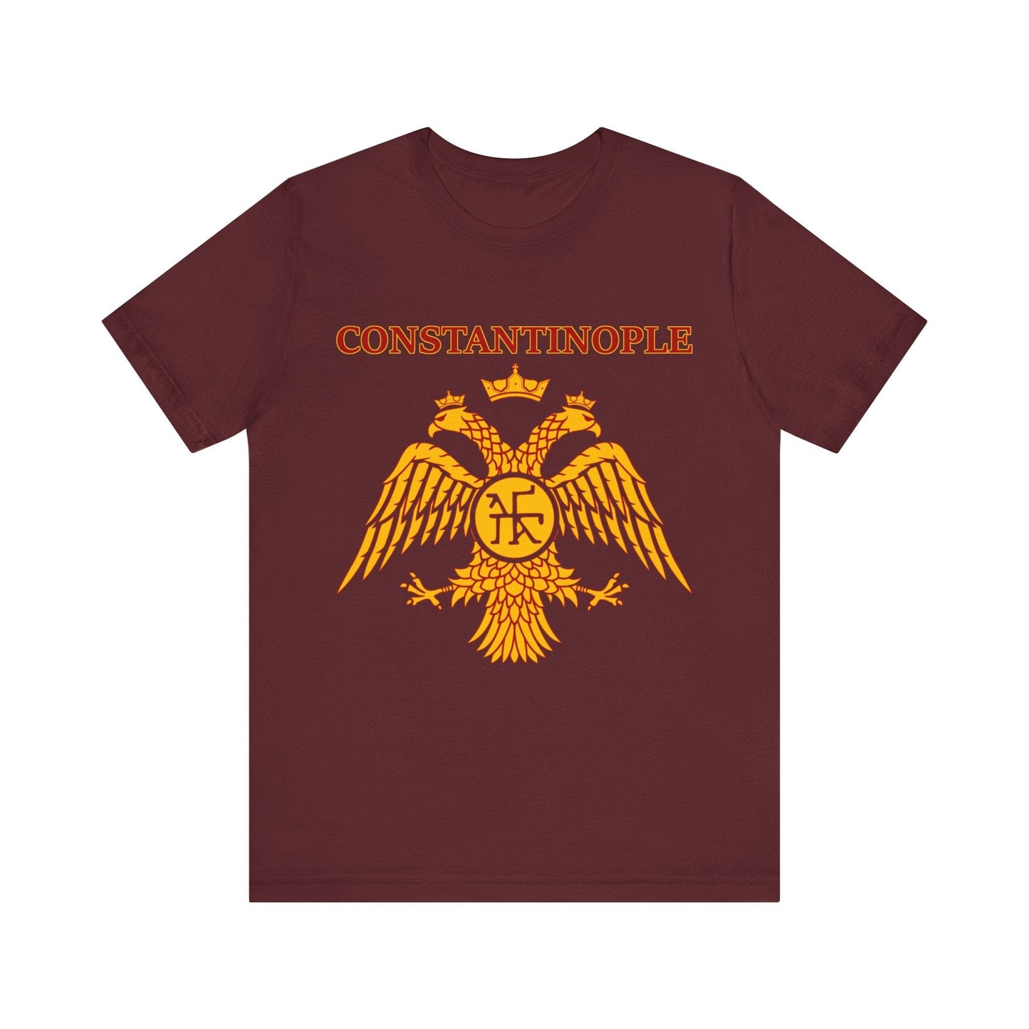 Maroon / S Constantinople Byzantine Empire T-Shirt